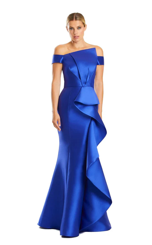 Draped Bodice Gown