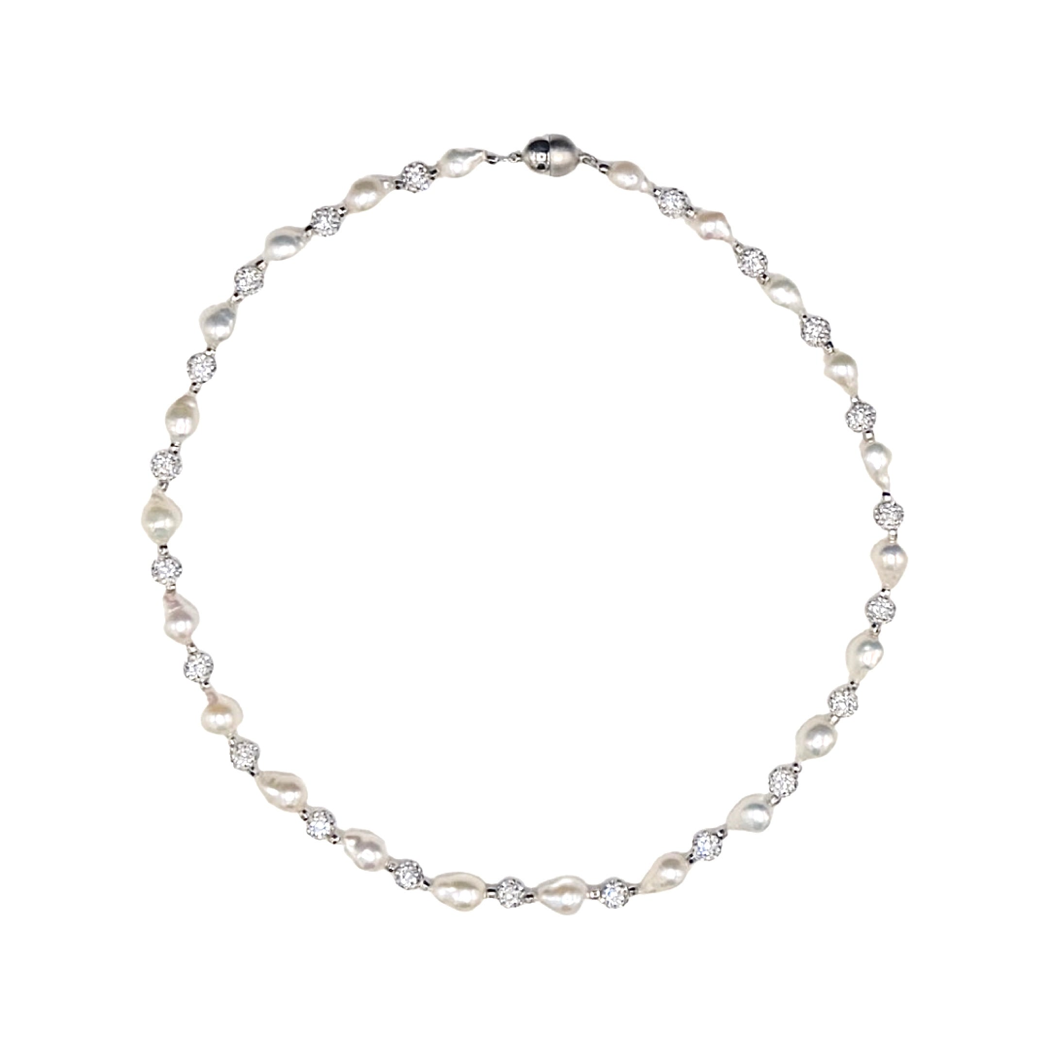 18" Petite Edison Pearl Choker