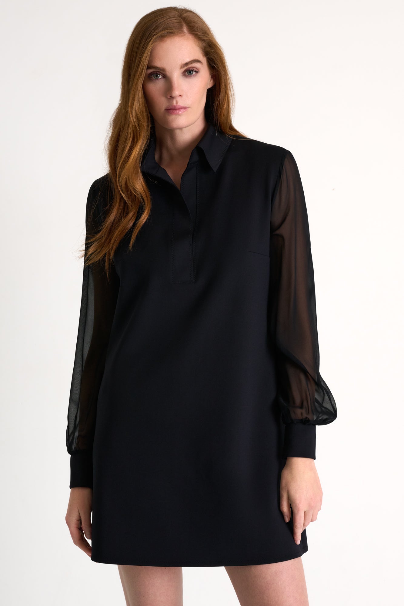 Modern Silk Detailed Dress