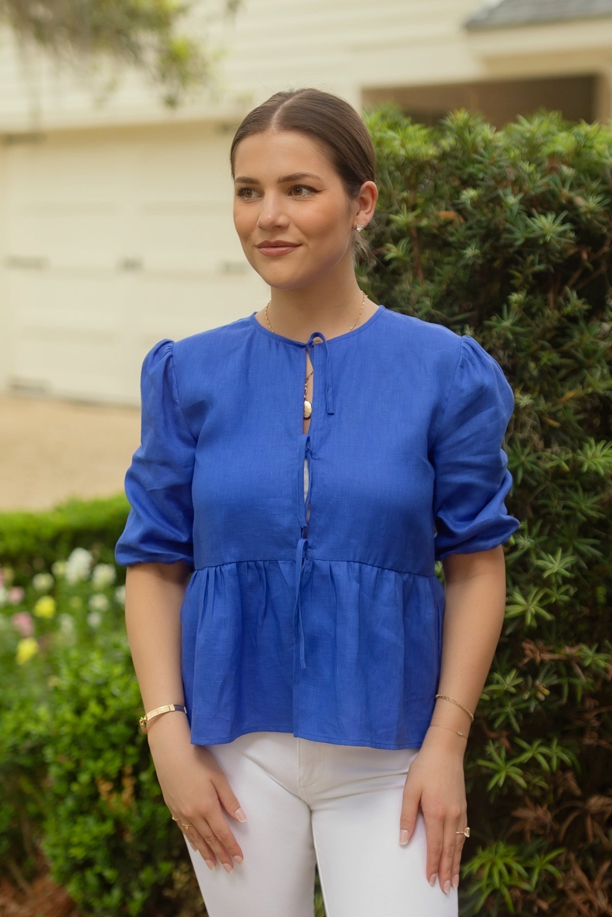 25" Shirt Jacket with Ties