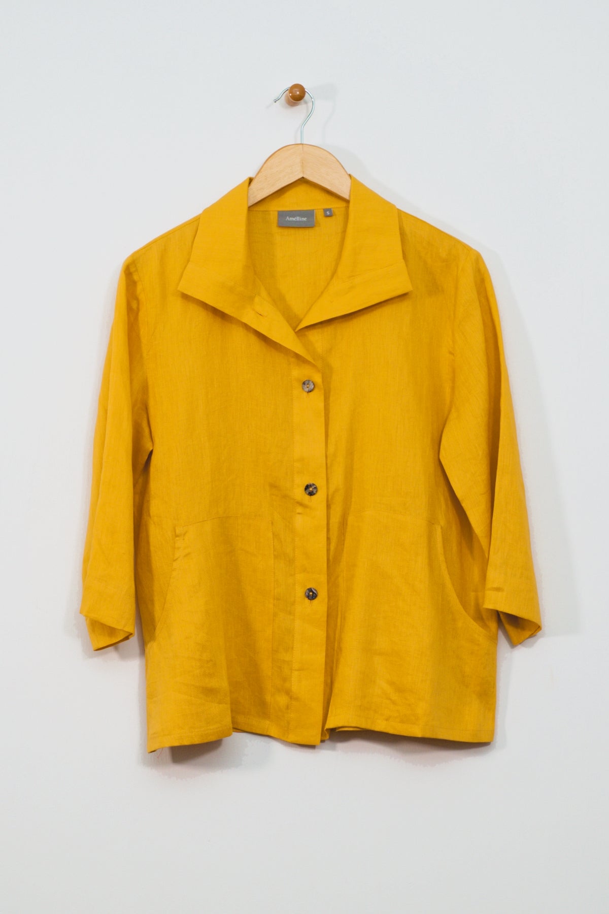 26" Button Jacket with Pockets