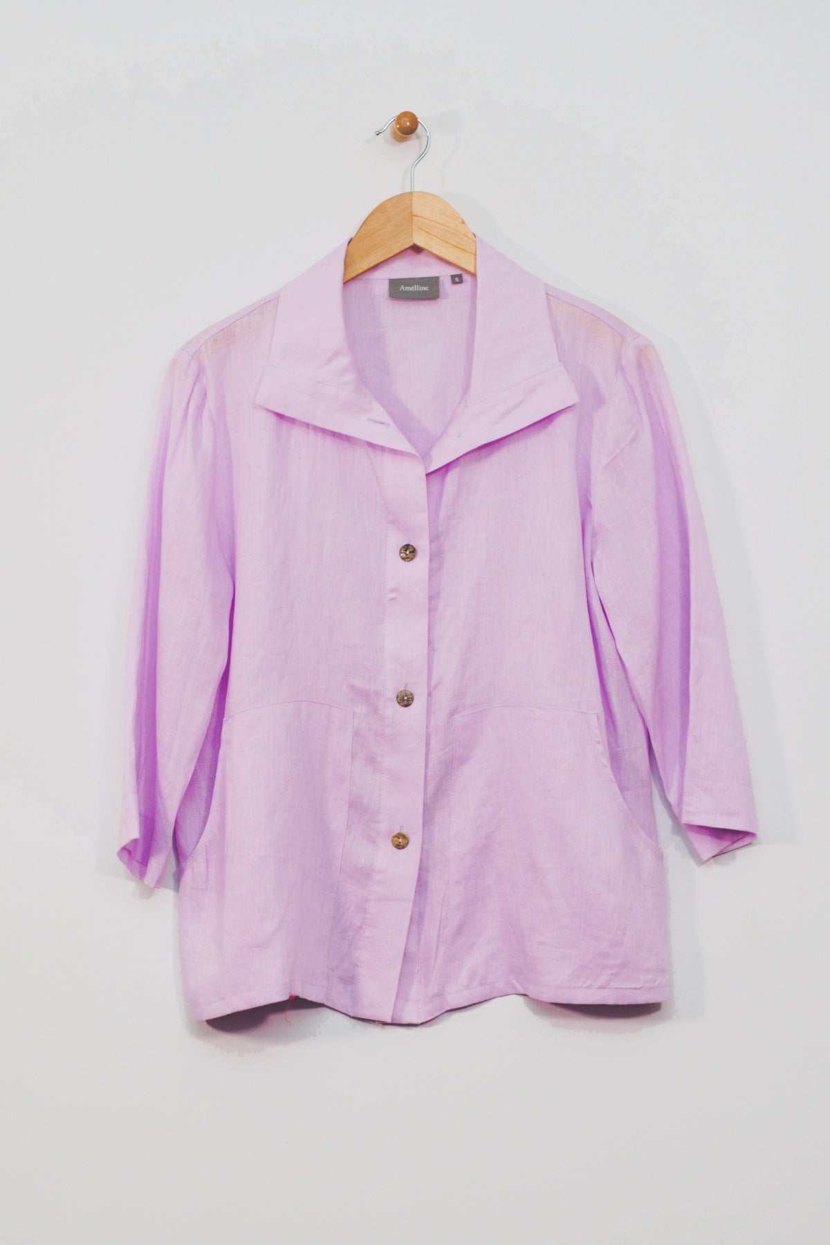 26" Button Jacket with Pockets