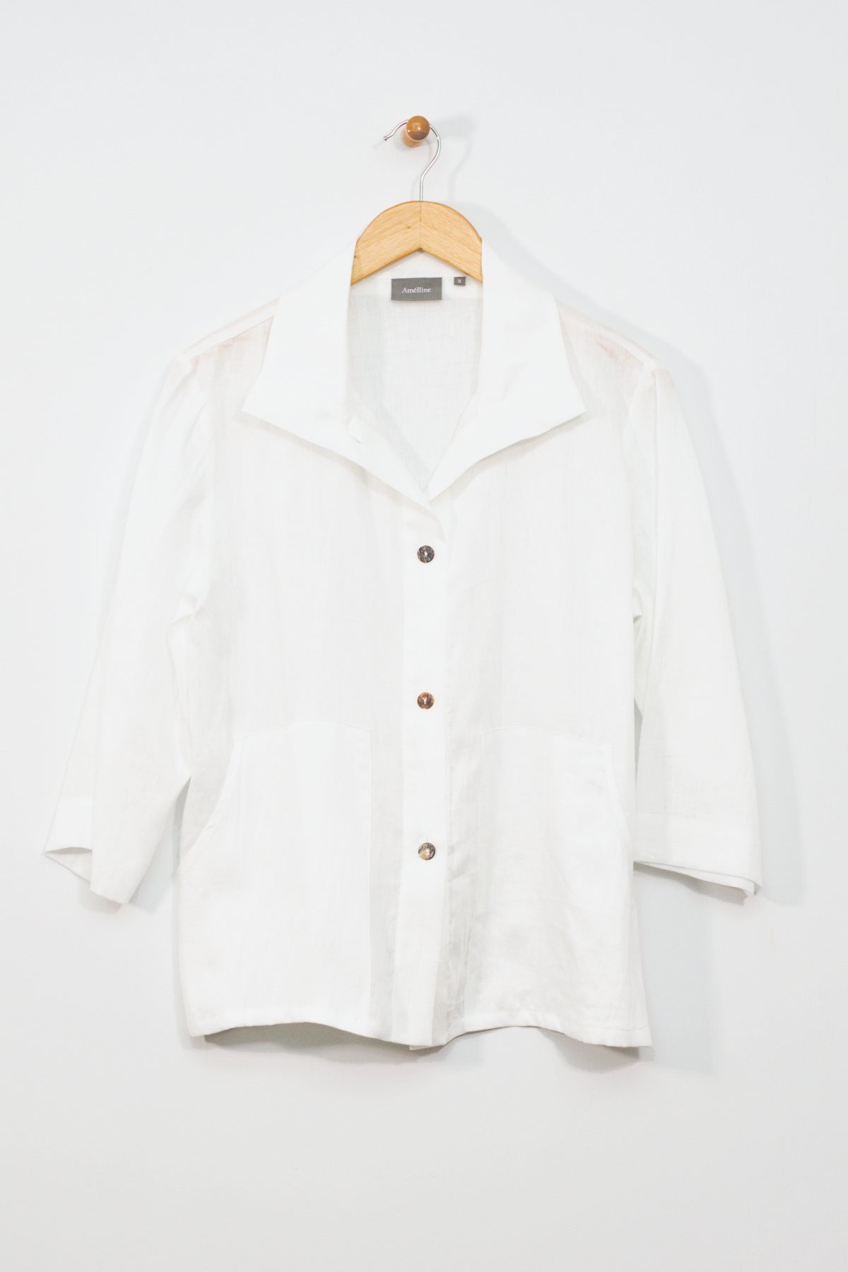 26" Button Jacket with Pockets