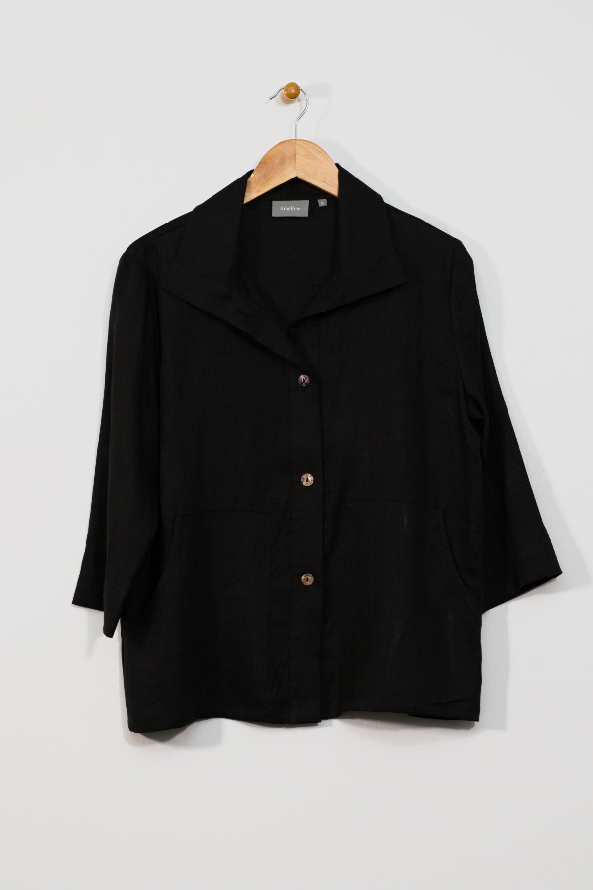 26" Button Jacket with Pockets