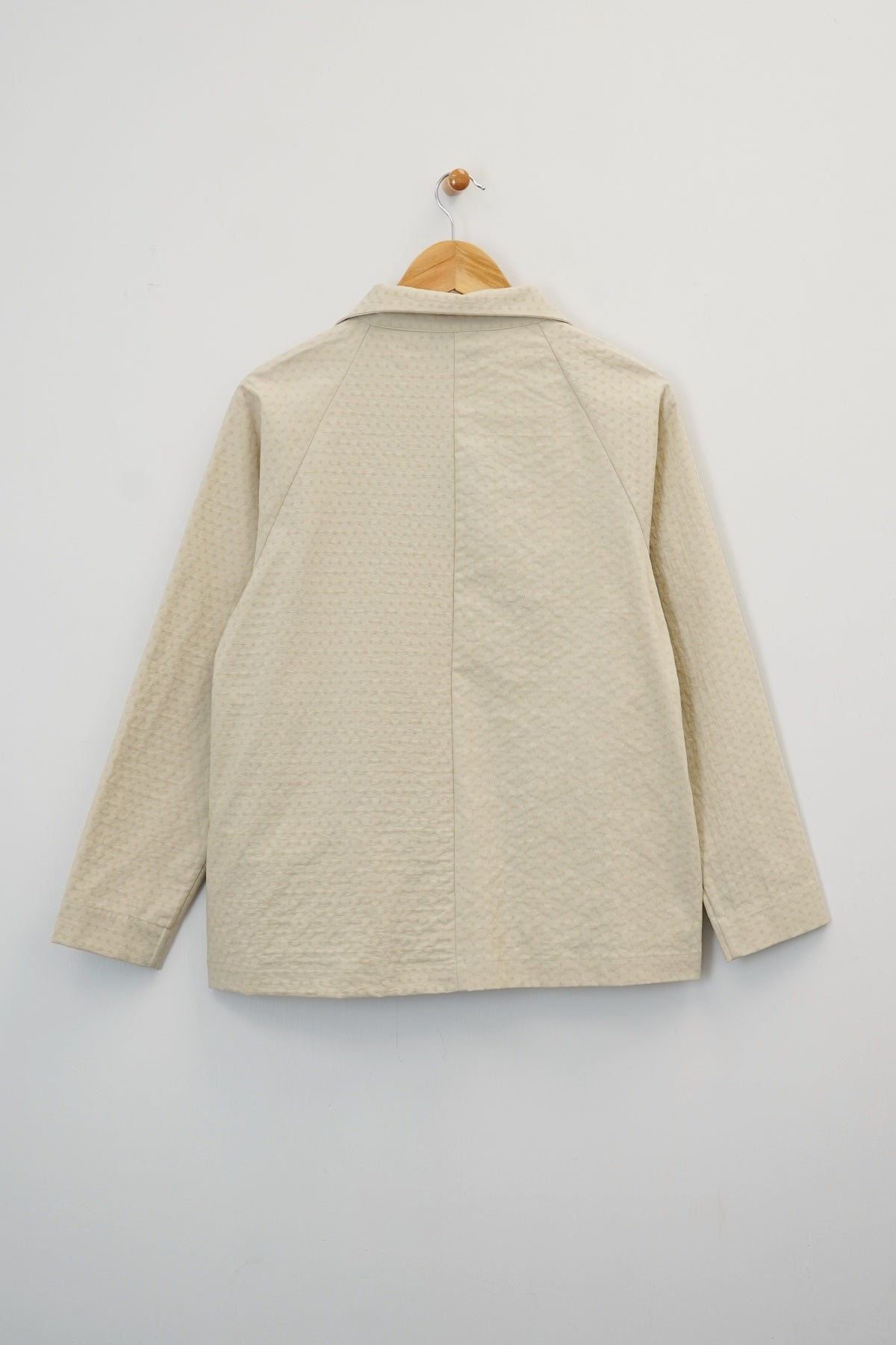 25" Beige Button Blouse
