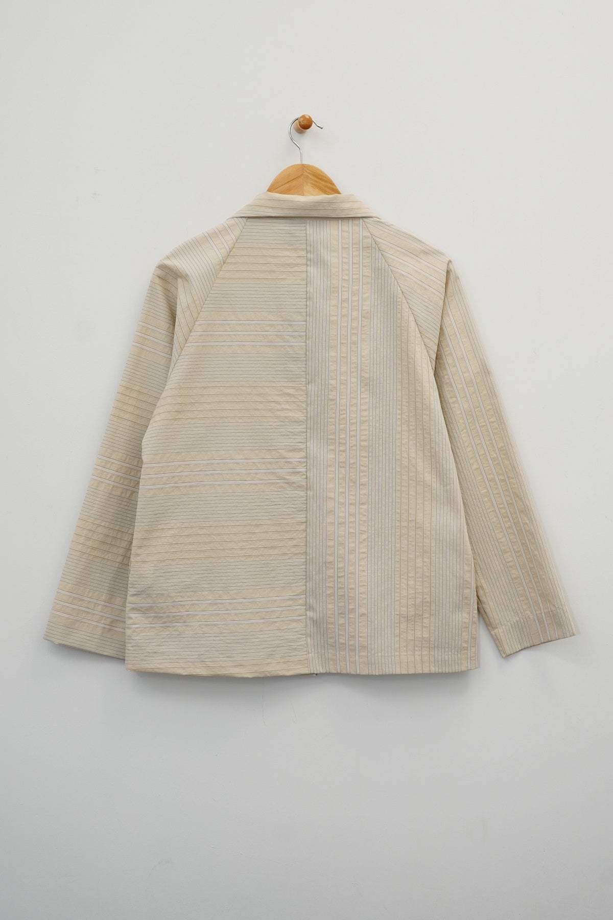 25" Beige Button Blouse