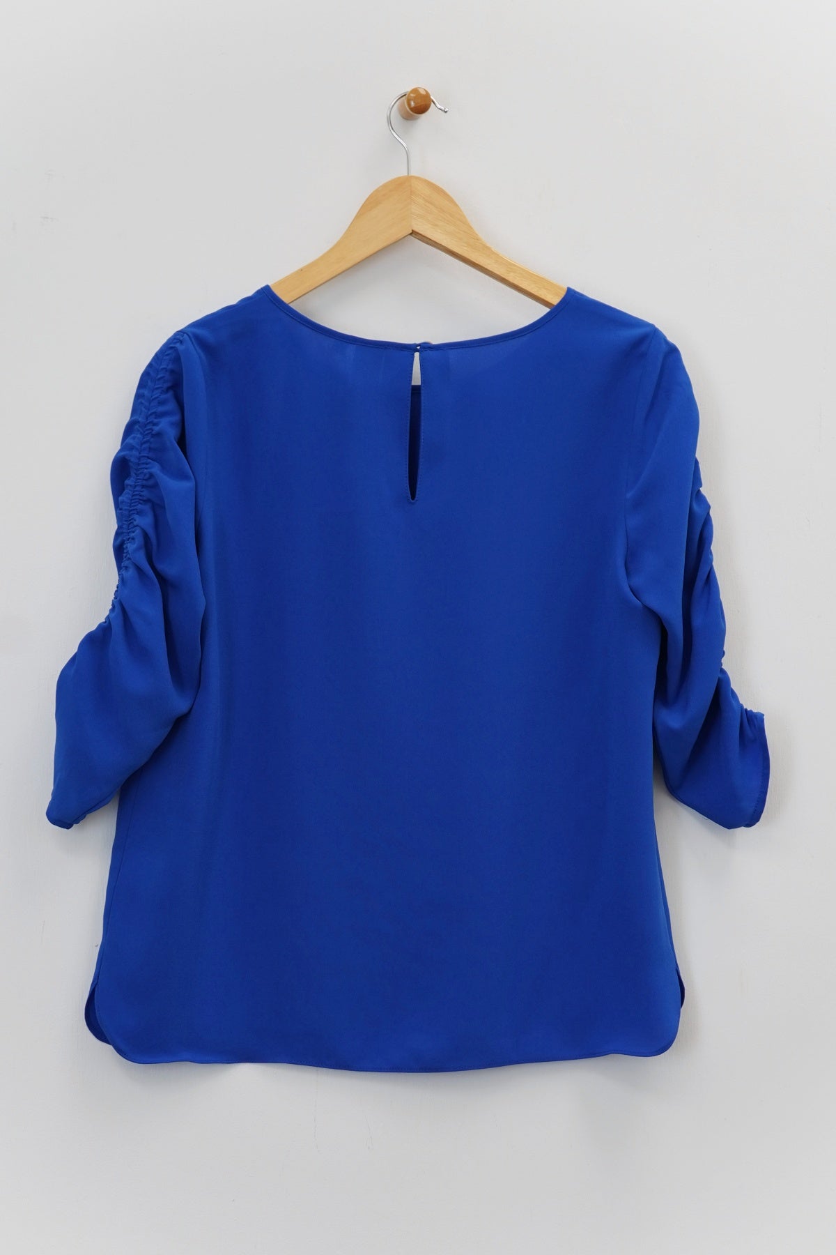 25" Ruched Elbow Sleeve Top