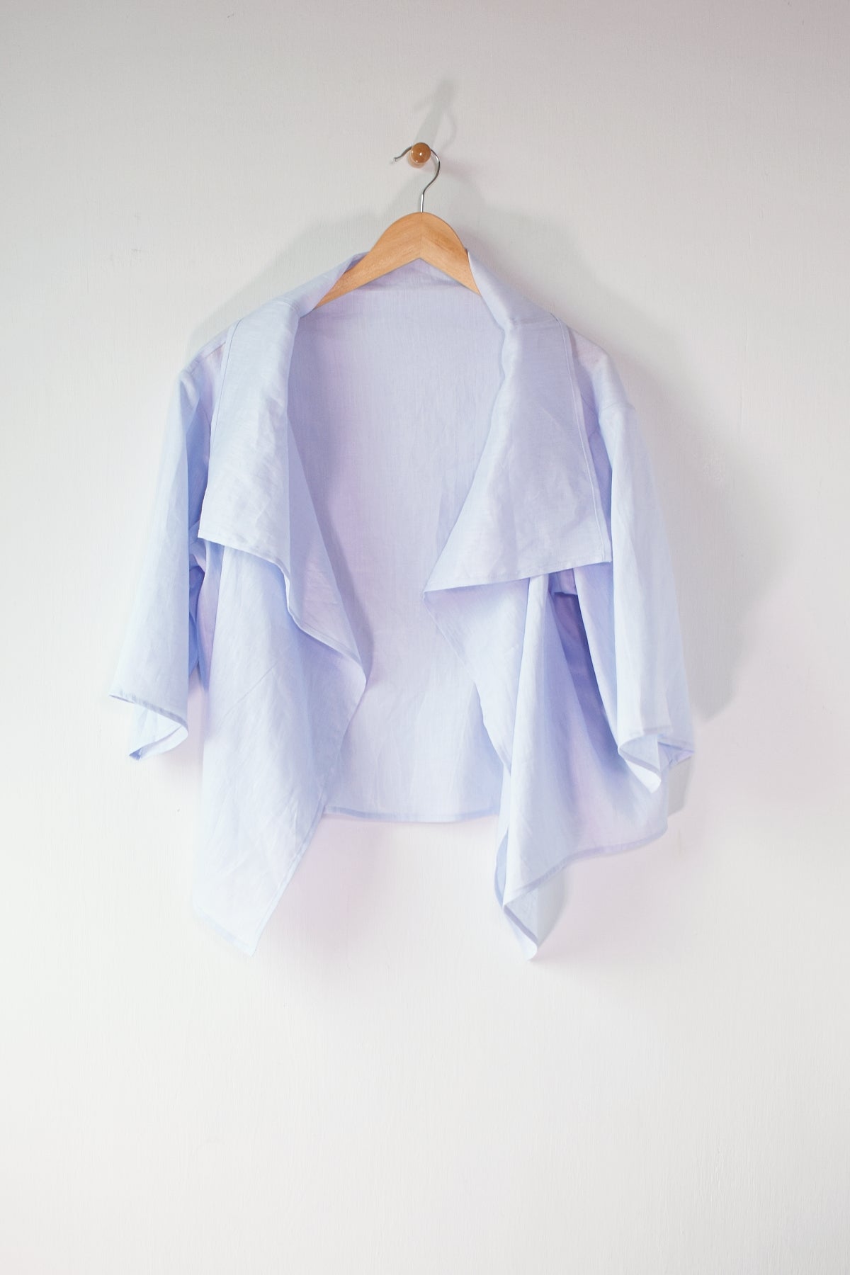 23" Linen Open Cardigan