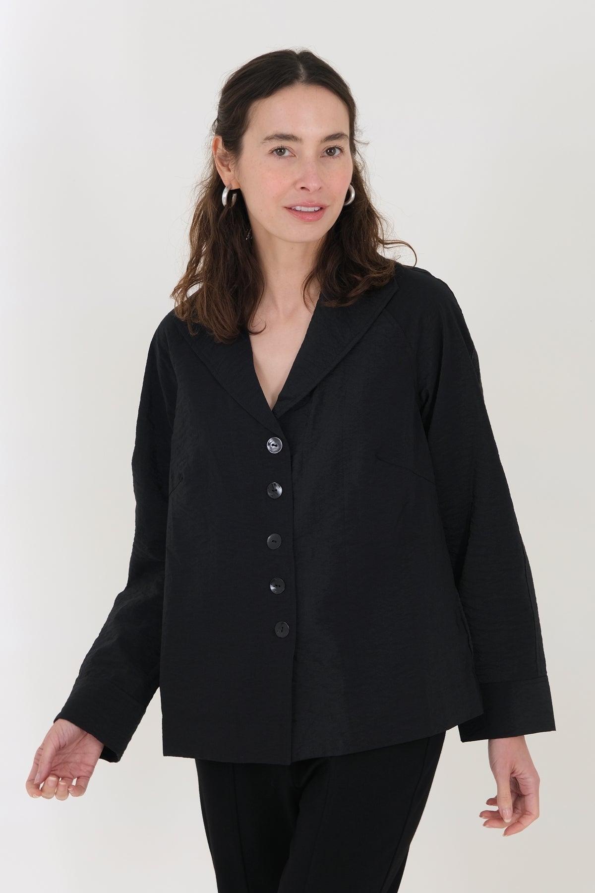 24" Wing Collar Crispy Jacket