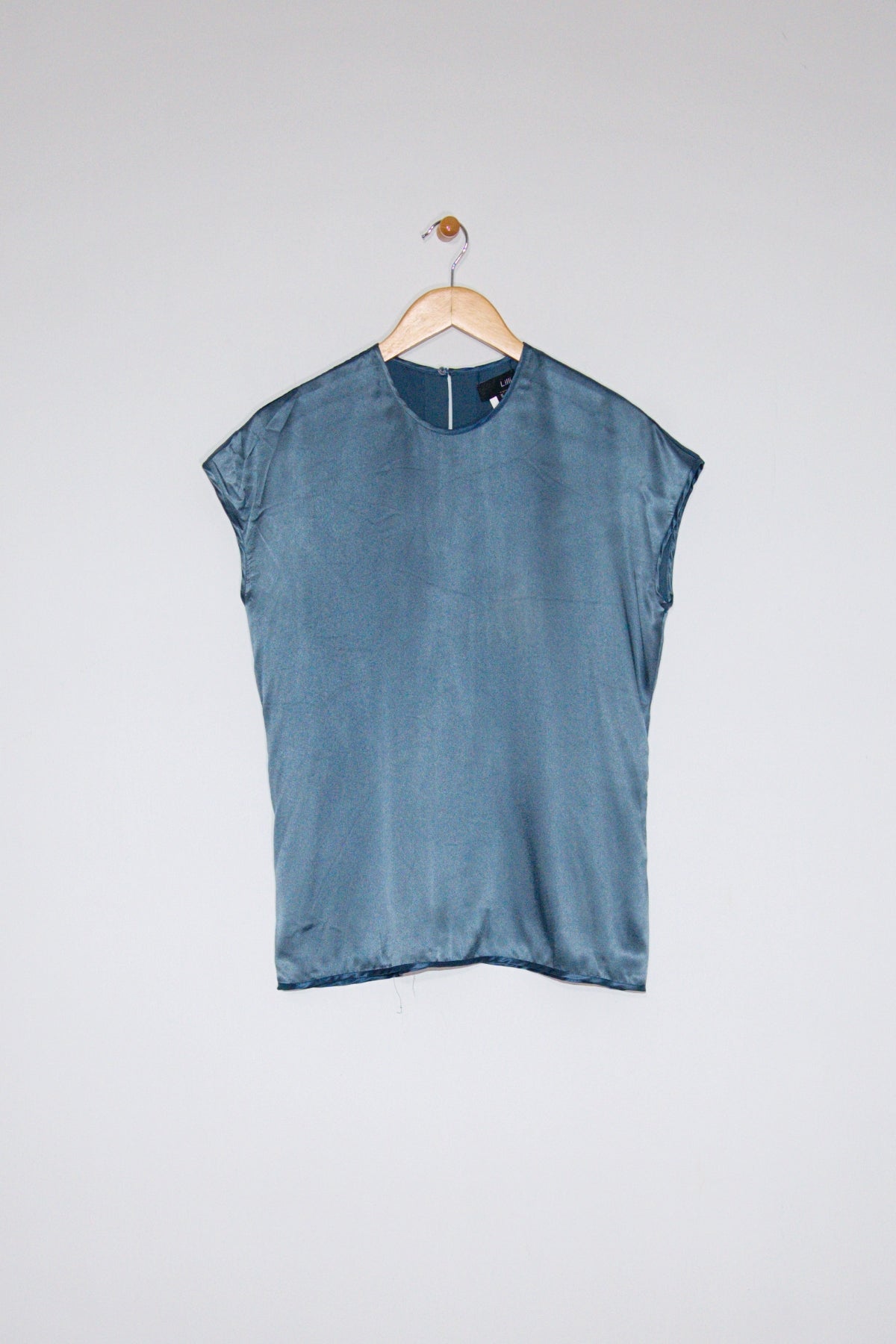 25" Reversible Satin Cap Sleeve Top