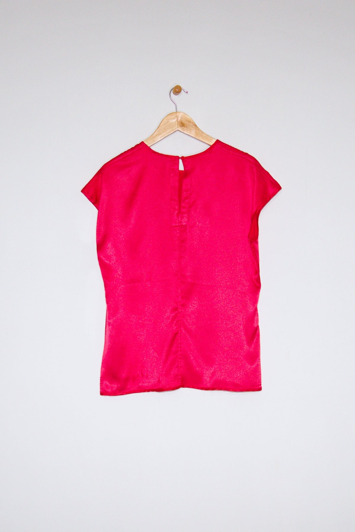 25" Reversible Satin Cap Sleeve Top