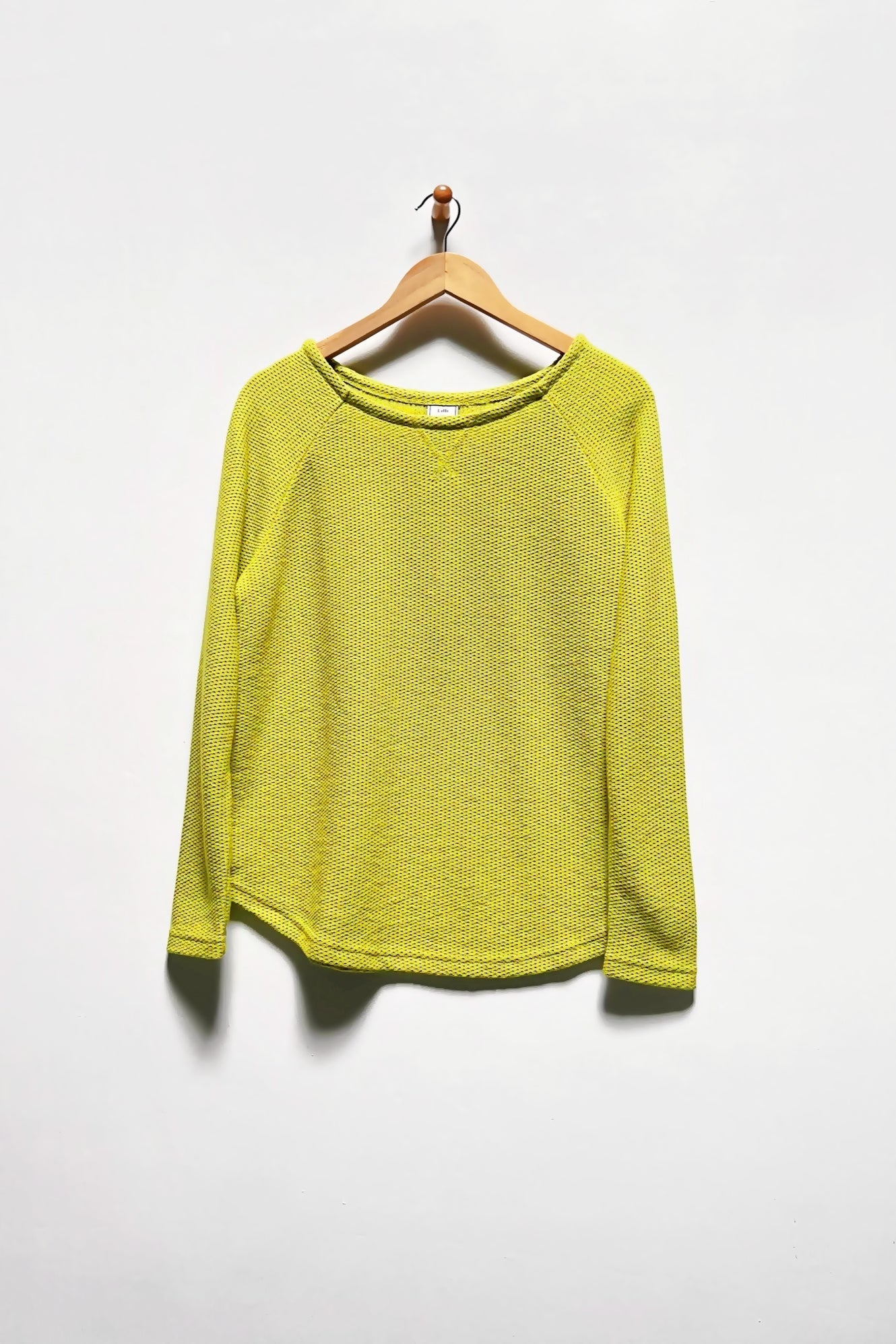 24" Cropped Waffle Sweater