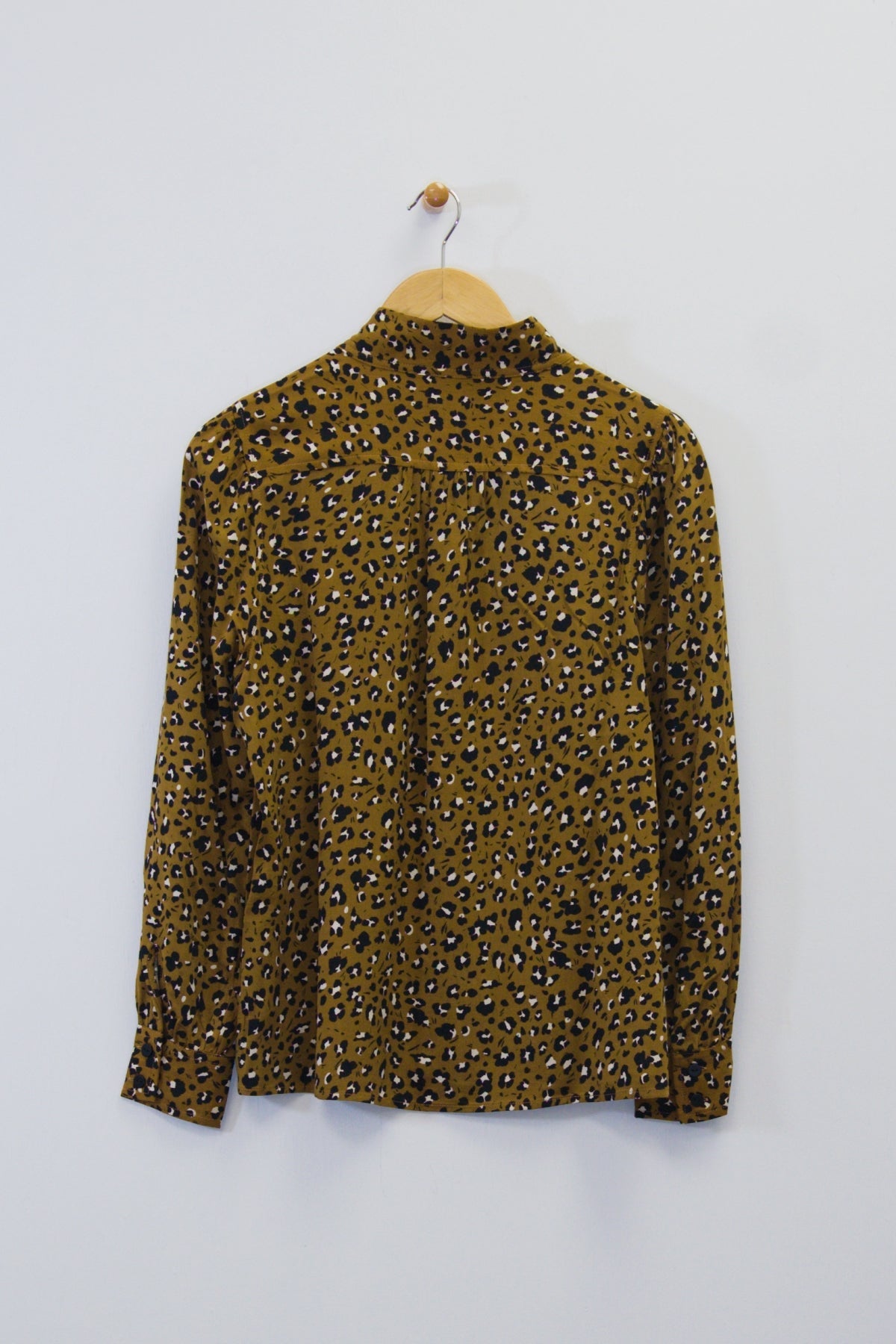 25" High Neck Button Shirt