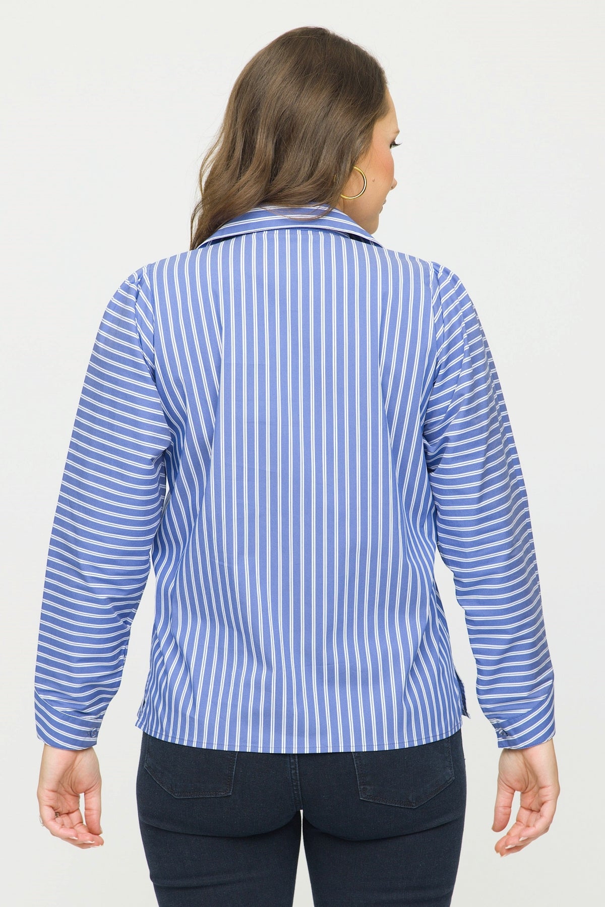 25" Striped Dolman Sleeve Top