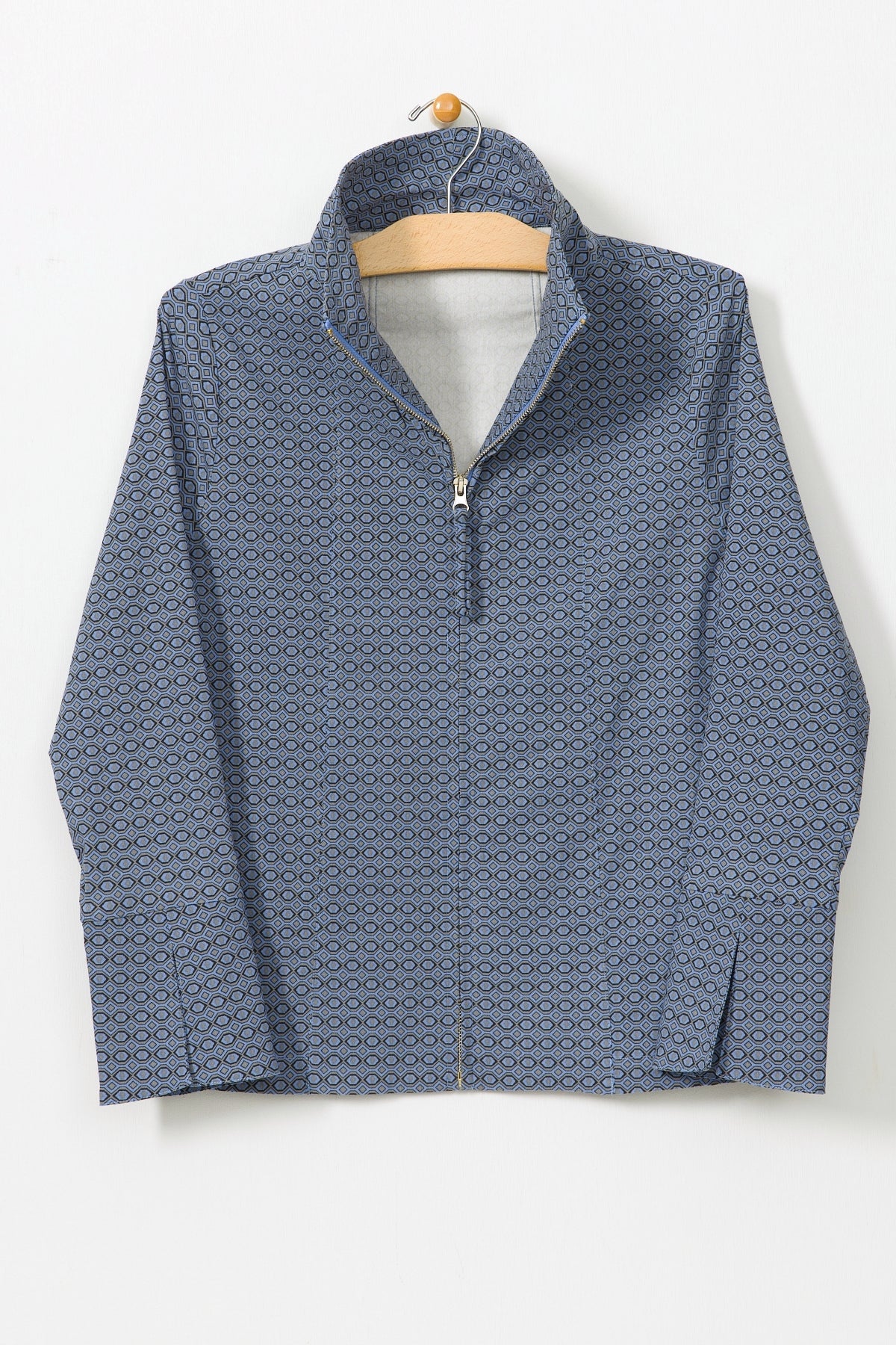 25" Print Zip Jacket