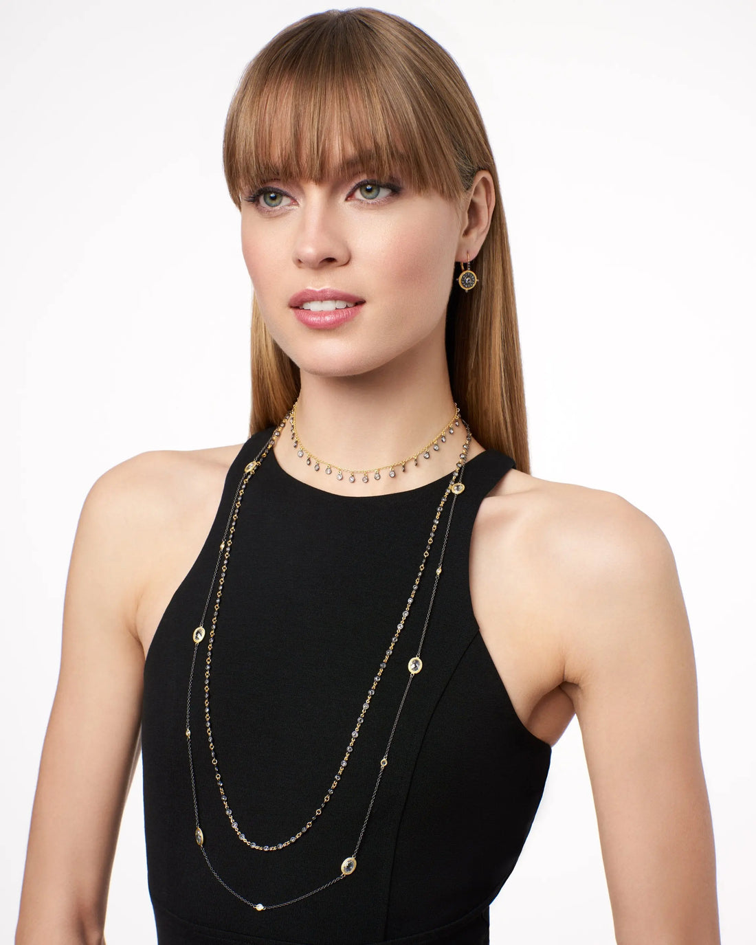 "My Daughters Keep Stealing This" Bezel Drop Necklace