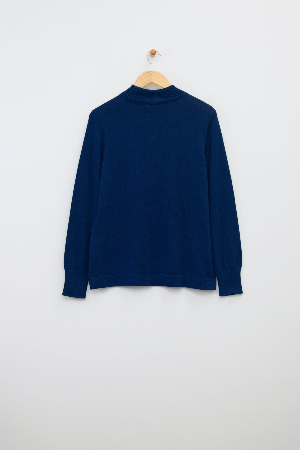 24" Long Sleeve Mock Neck Top