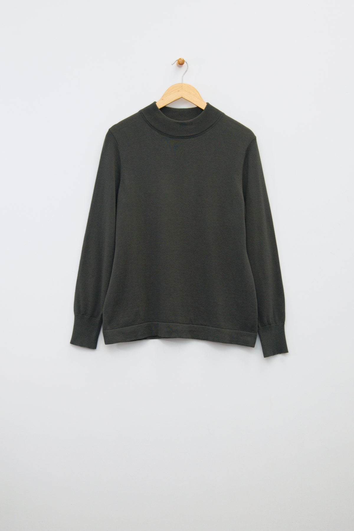 24" Long Sleeve Mock Neck Top