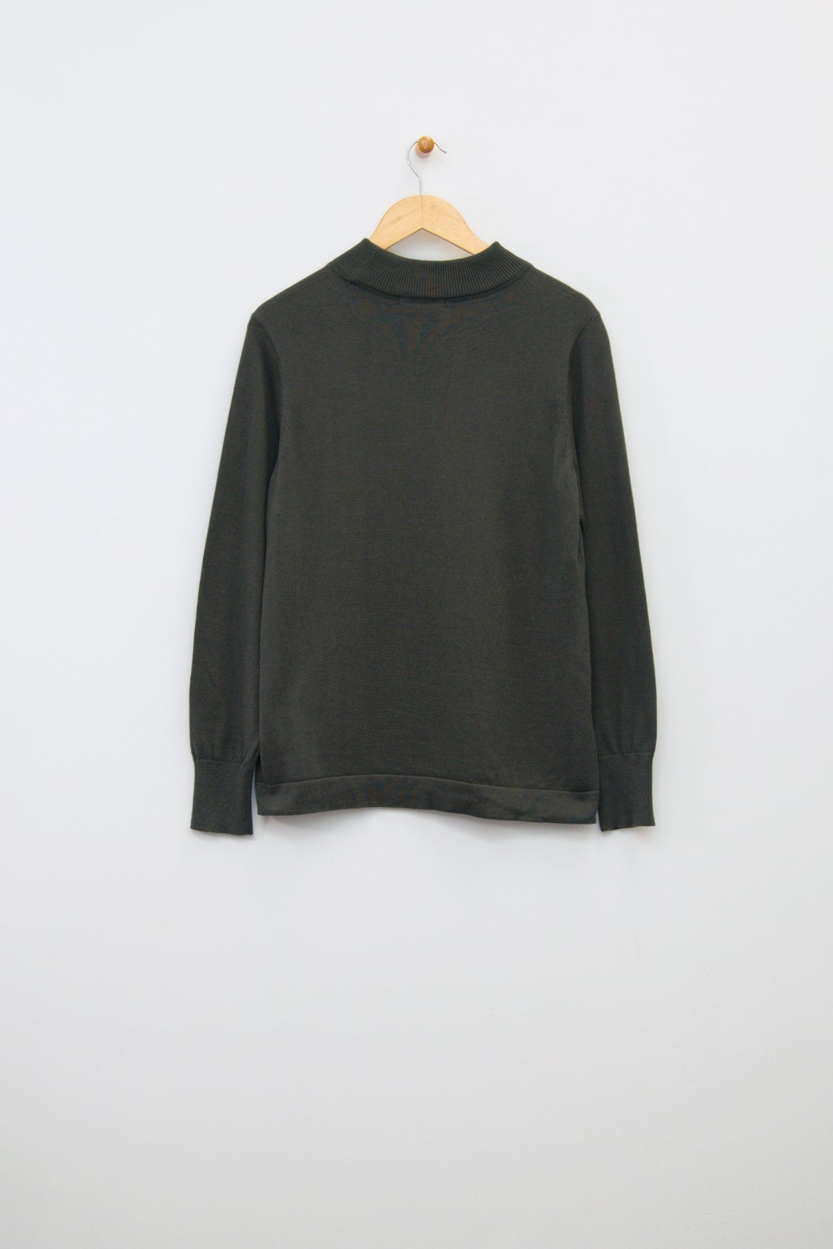 24" Long Sleeve Mock Neck Top