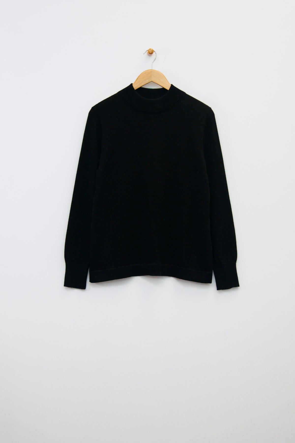 24" Long Sleeve Mock Neck Top